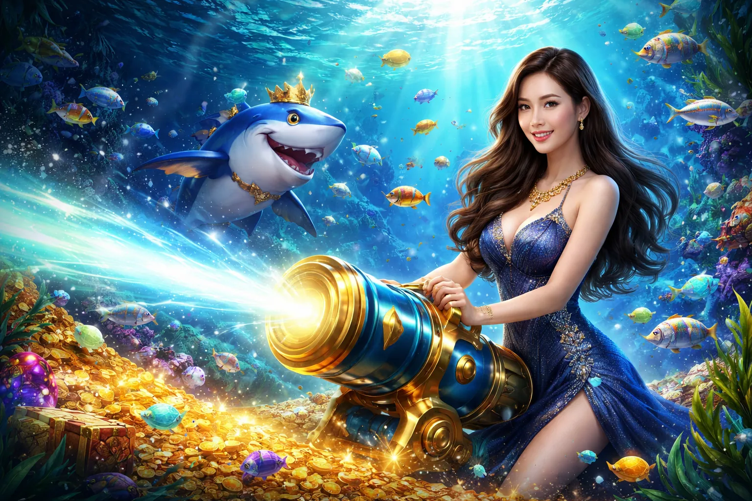 Đại dương bắn cá go 9 sôi động
